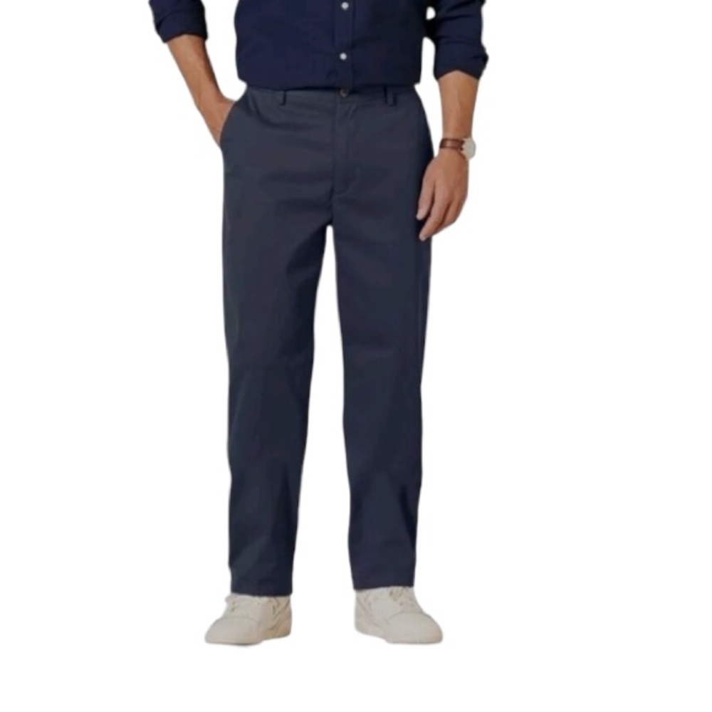Johnnie-O London Pant Dressy Brushed Flannel Indigo Blue Men’s Size 32 X 34